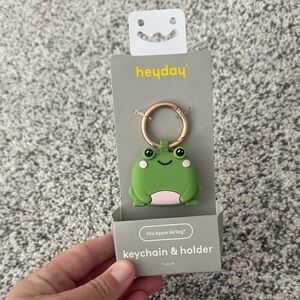 Target Silver Keychain & Holder